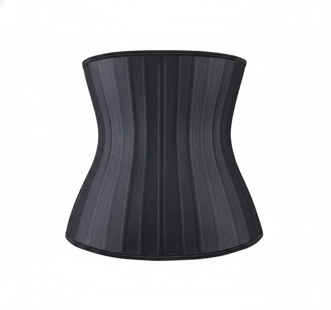 Steel Bone Latex Waist Trainer Belly Slimming