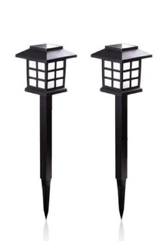 Solar Power Garden House Light 2 Pack