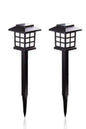 Solar Power Garden House Light 2 Pack